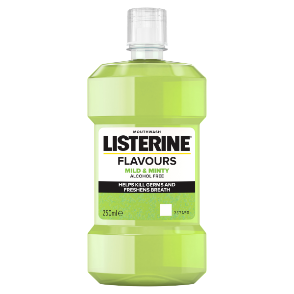 Listerine Mouthwash Mild & Minty 250ml | High Quality Tissue Product Online - Product Image Listerine Mouthwash Mild & Minty 250ml | High Quality Tissue Product Online - Product Image